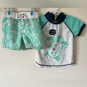 12-18 Month Boys Baby Gap 2 Piece Swimsuit